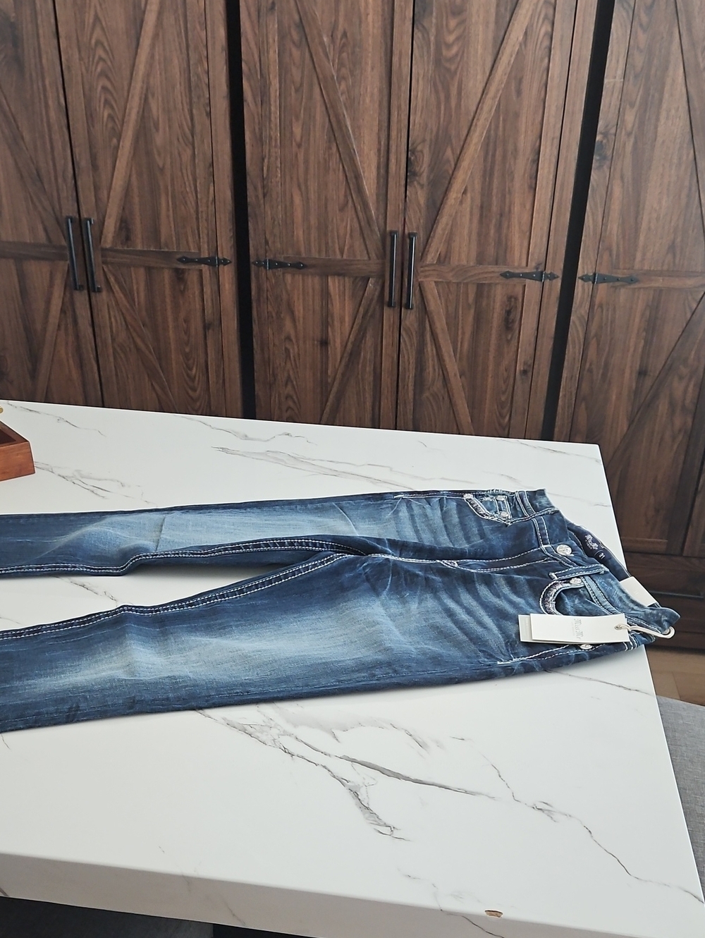 Classic Blue Women’s Stretch Jeans - Slim Fit